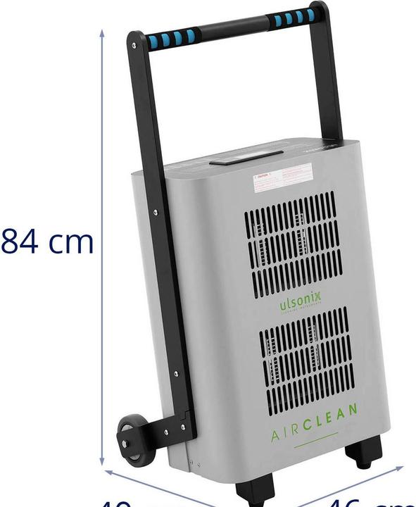 Actual product image Ulsonix Ozongenerator Ozongerät Ozonreinigungsgerät 40 g/h Timer LCD bis 1200 qm (1200 m²)