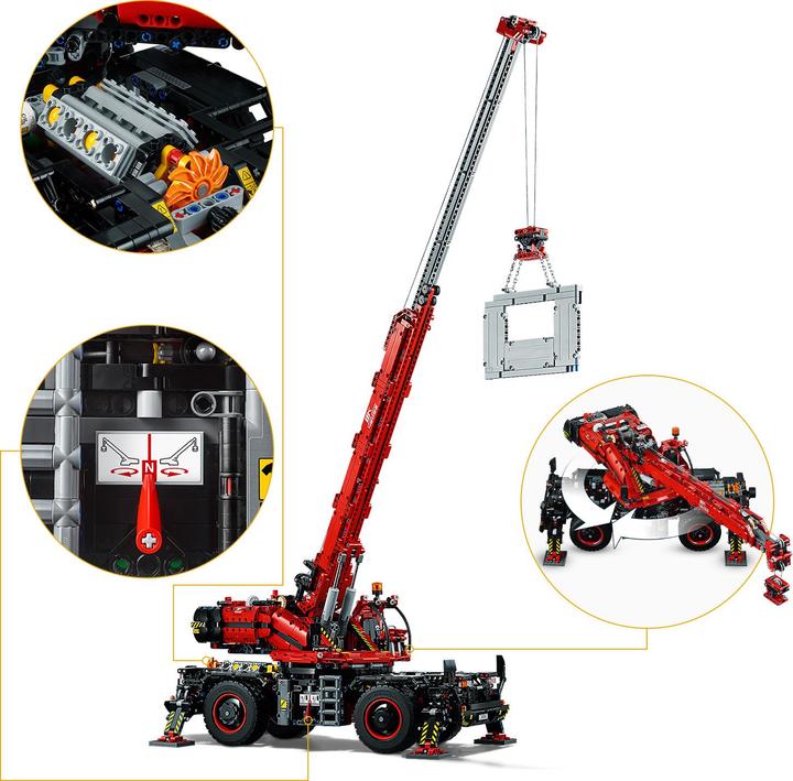 Immagine prodotto LEGO Autogru fuoristrada (42082, LEGO Technic)