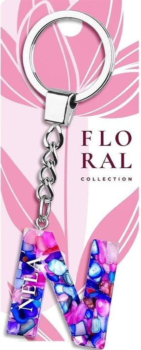 Be happy gifts Schlüsselanhänger Buchstabe Nela