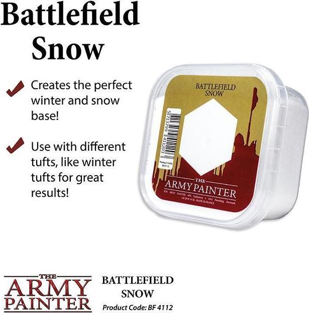 Produktbild Army Painter ARM04112 - Battlefield Snow/Schnee (GB)