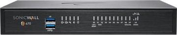 Produktbild SonicWall TZ670 - Sicherheitsgerät - 10 GigE