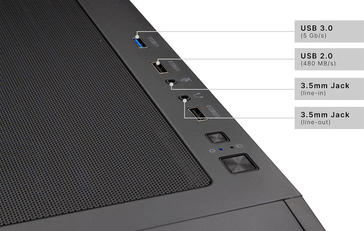 Image du produit Captiva R86-556 de jeu avancé (AMD Ryzen 7 5700, 32 Go, 1000 Go, GeForce RTX 4060 Ti)