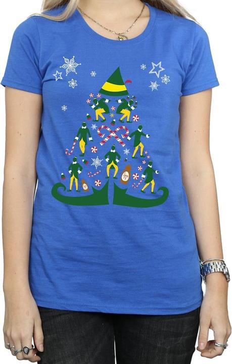 Produktbild Elf Christmas Tree TShirt (L)