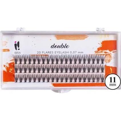 Ibra, Künstliche Wimpern, Tufts Of False Eyelashes 0.07 C-11Mm (Künstliche Wimpern)