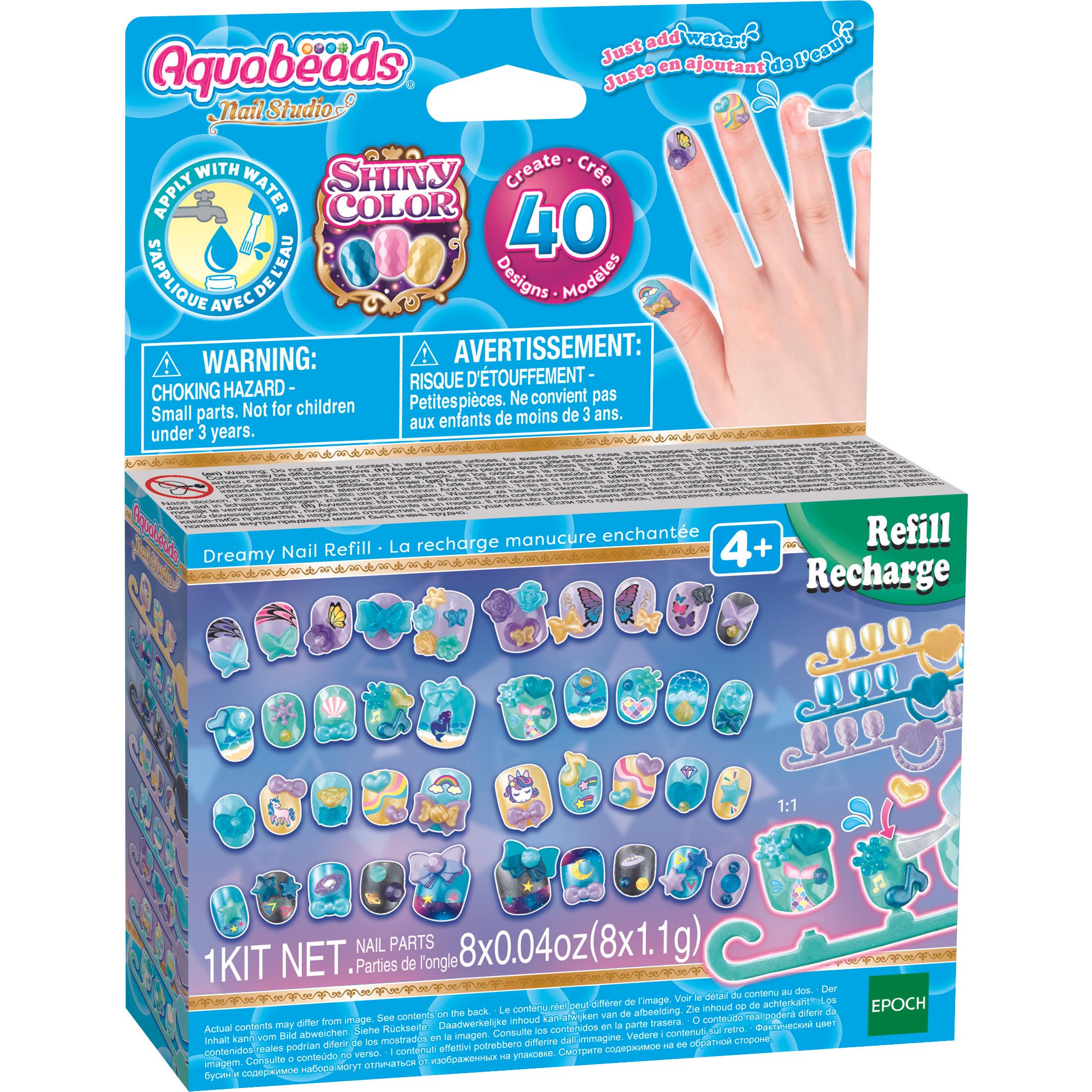 Epoch, Nagelstyling + Kunstnägel, Fingernägel Nachfüll Set blau/grün (Mehrfarbig)