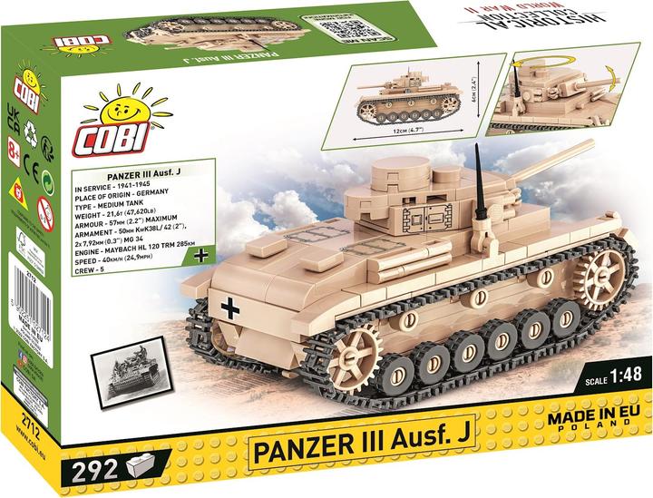 Image du produit Cobi Tank Iii Ausf.J