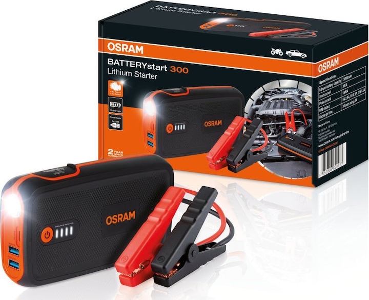 Produktbild Osram BatteryStart 300 (1500 A, 13000 mAh)