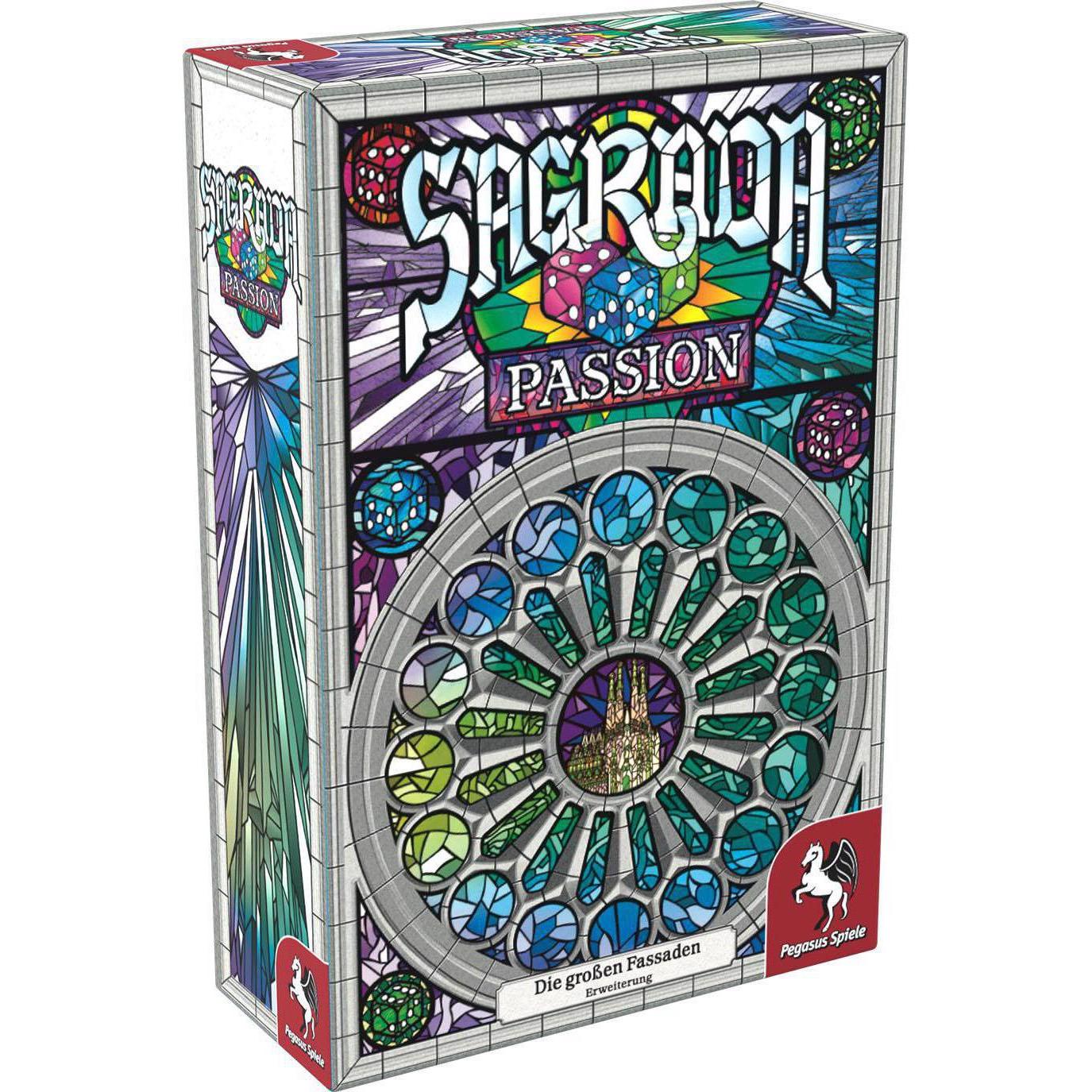 Pegasus Familienspiel Sagrada: Passion - Die grossen Fassaden (Deutsch) (51122G)