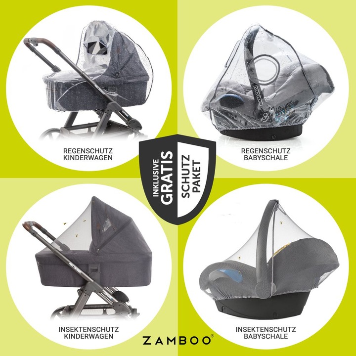 Immagine prodotto Hauck 3in1 Kinderwagen-Set Saturn R Trio Set inkl.
