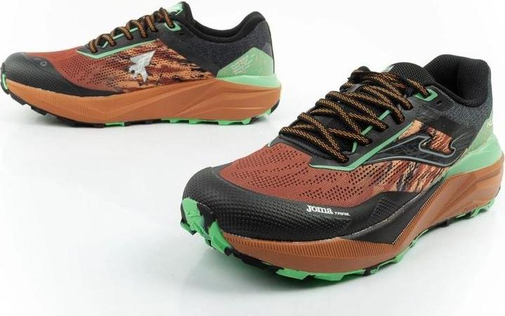 Joma Kubor men's trail running shoes, off-road, cushioned, brown