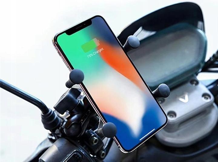 Productafbeelding FreedConn Motor Telefoonhouder Mc7w Met Inductieve Lader