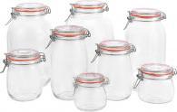 Produktbild La Mer luftdichtes Glasclipglas 2000ml von medi (2 l)