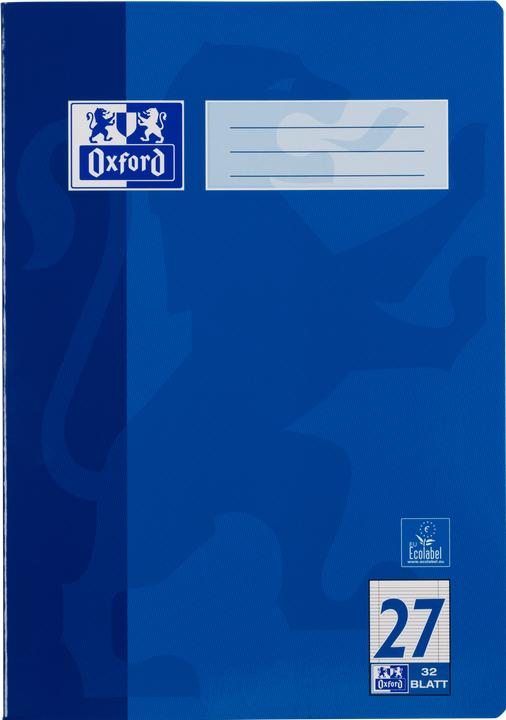 Produktbild Oxford Schulheft, A4, Lineatur 27 (A4, Liniert, Harter Einband)