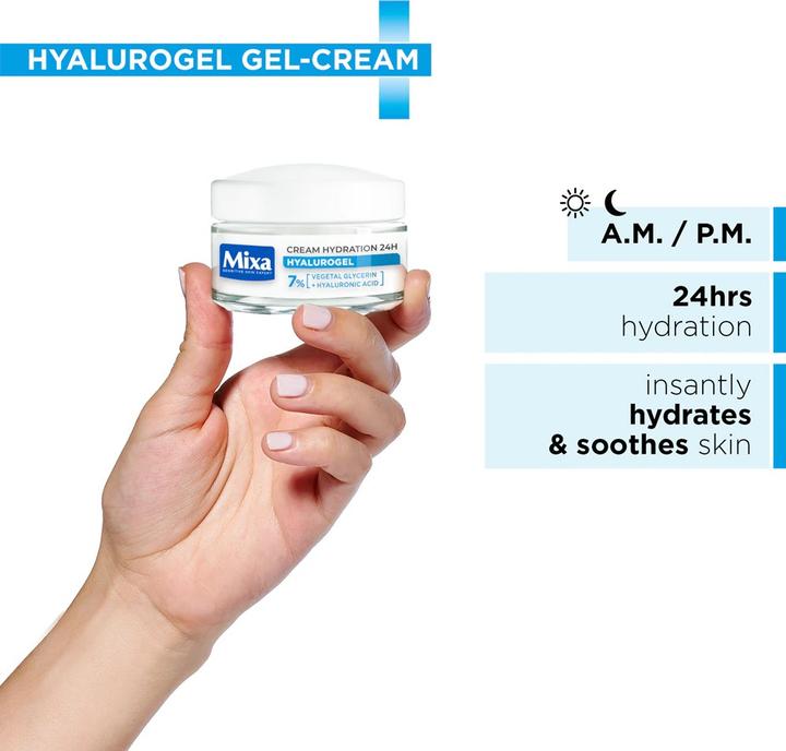 Produktbild Mixa Hyalurogel Light (50 ml, Tagescreme)