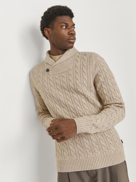 Actual product image Jack & Jones Plain knitted jumper Knitted jumper (S)