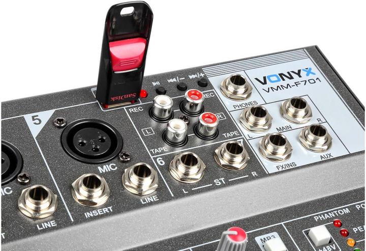 Immagine prodotto Vonyx VMM-F701 (Mixer da studio e live)
