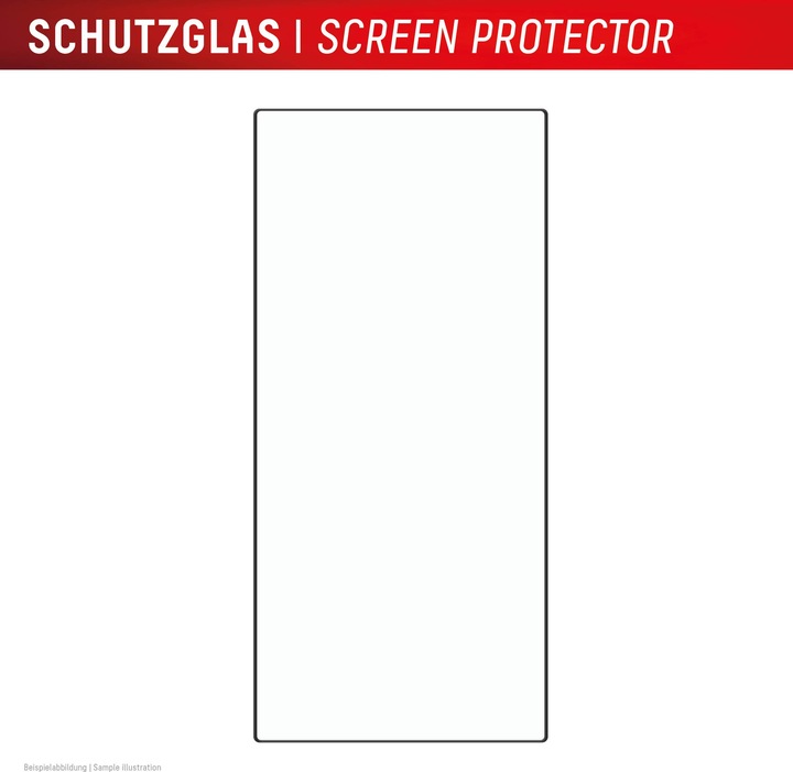 Actual product image Displex Premium Glass, Full Cover Anti-Reflex Panzerglas (1 Piece, Samsung Galaxy S24 Ultra)