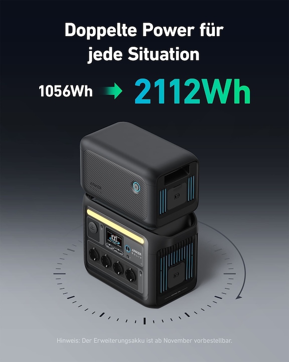 Actual product image Anker SOLIX C1000X (1056 Wh, 12.90 kg)