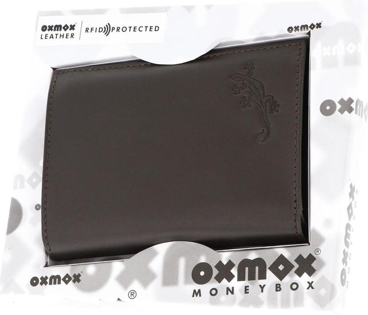 Actual product image Oxmox Leather RFID Protect Kombibörse