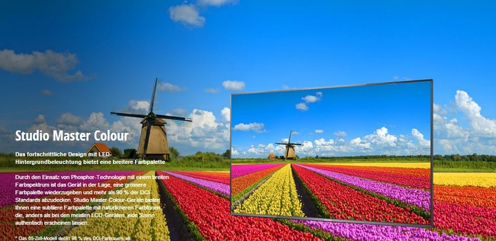 Actual product image Panasonic Tx-50cxw704 (50", LED, 4K)