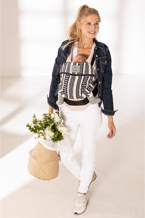 Produktbild Manduca Tragesitz Bellybutton XT Boho Blue