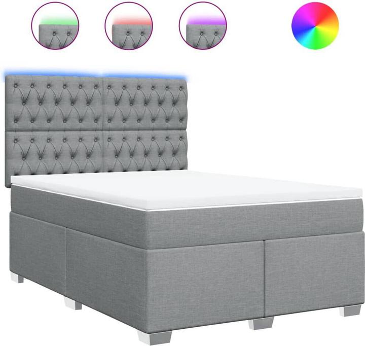 Actual product image vidaXL Boxspringbett (140 x 200 cm)