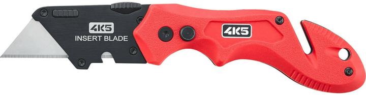 4K5 Couteau pliant efficace avec lames trapézoïdales interchangeables (17.10 cm)