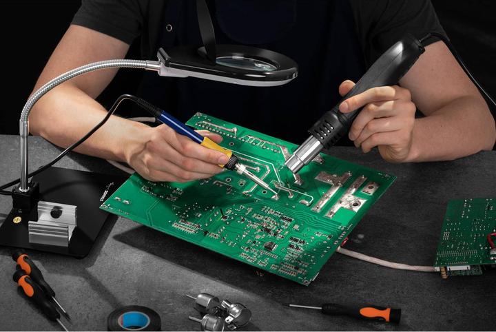 Produktbild Stamos Lötstation Lötkolben Entlötstation Smd Rework Station Esd Lötset Soldering 650 W