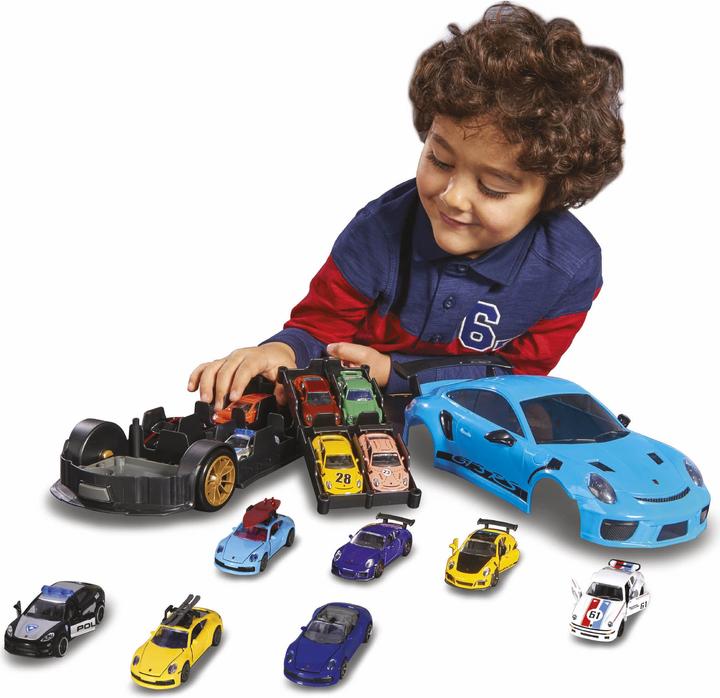 Produktbild Majorette Porsche 911 GT3 RS Koffer + 1 Auto