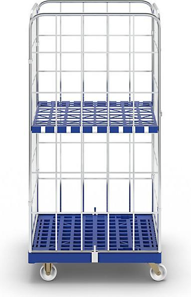 Actual product image kaiserkraft Roller container with plastic roller plate (500 kg)