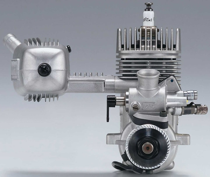 Actual product image O.S. Engines GT15 with Rezo E-4040 (38160)