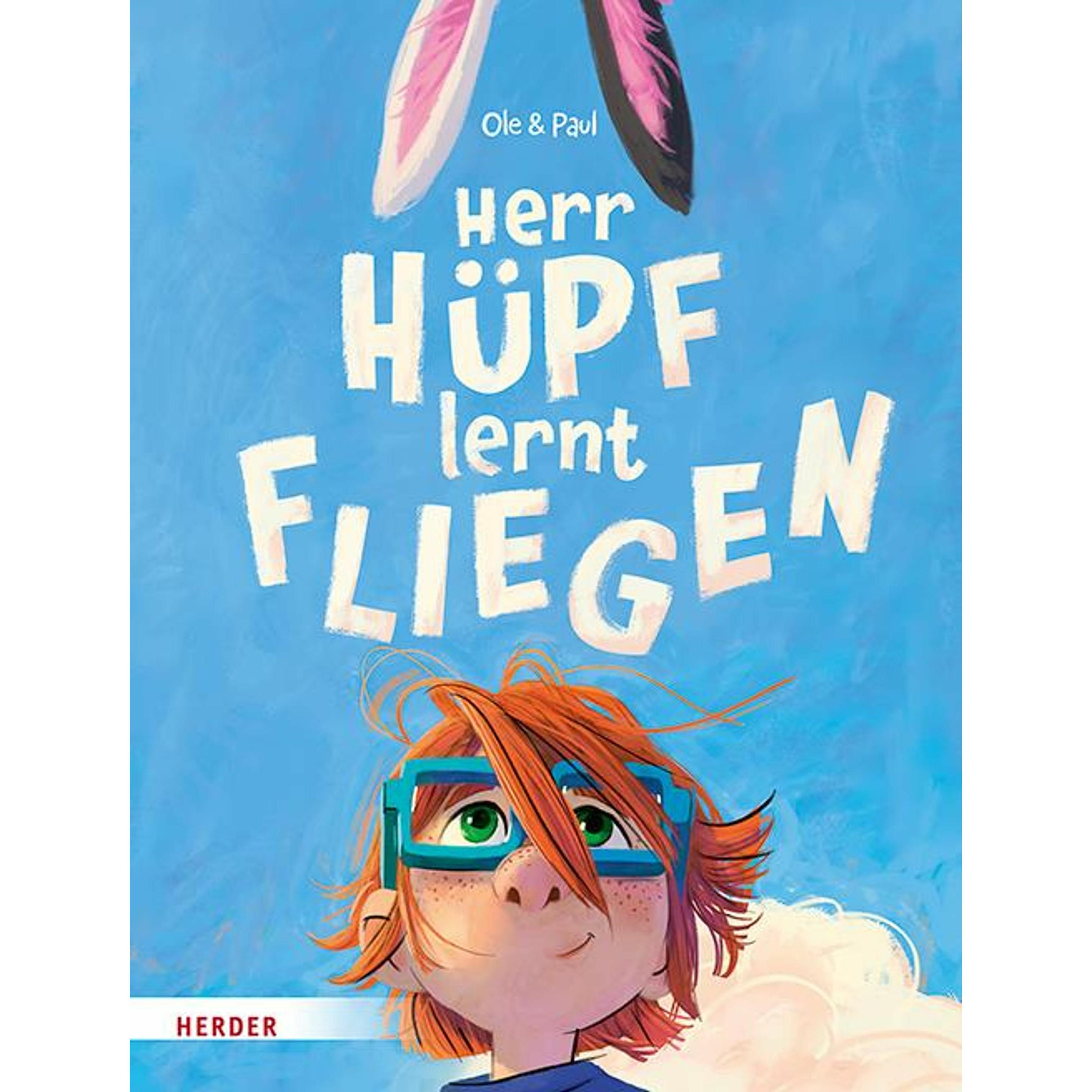 Herr Hüpf lernt fliegen, Kinderbücher von Ole Puls