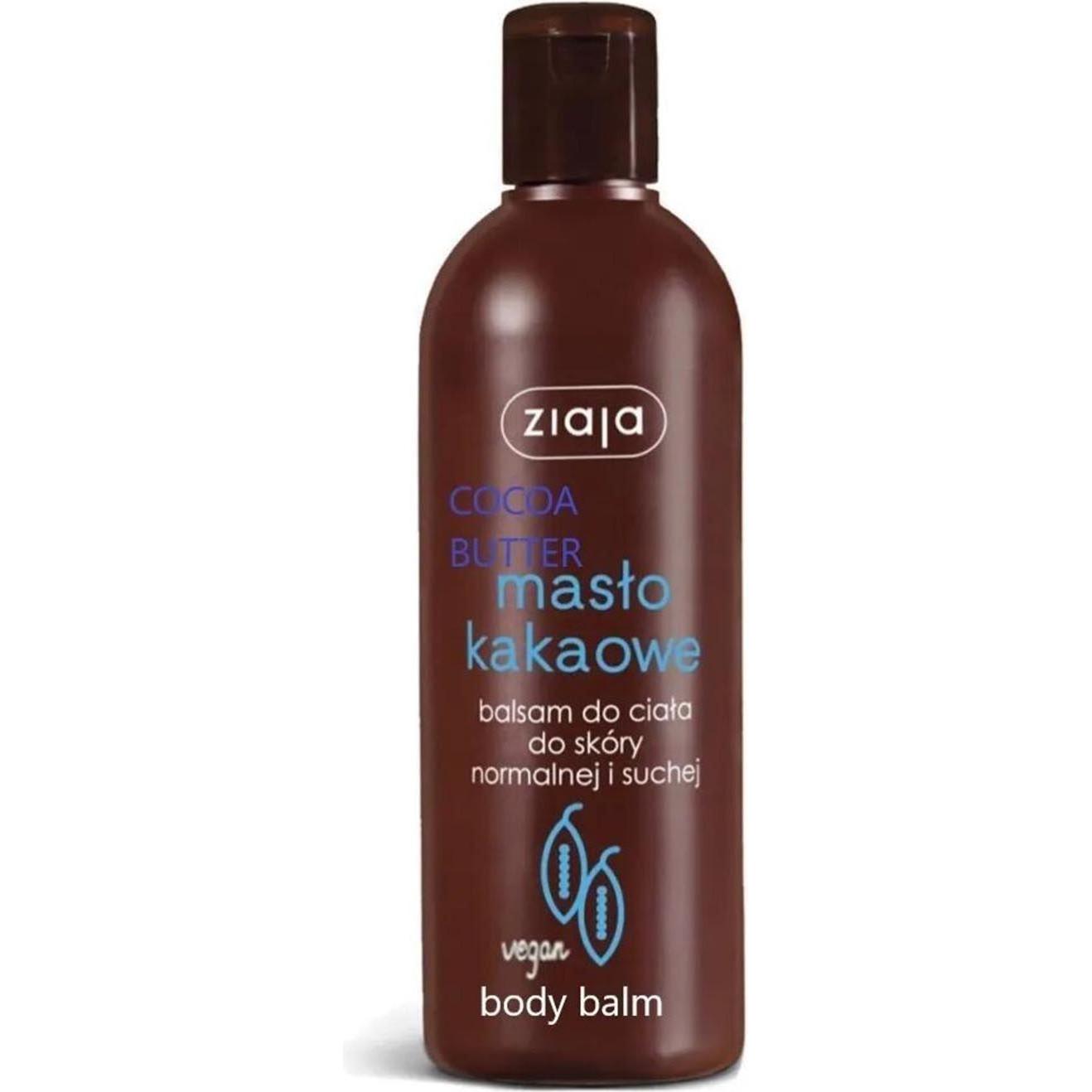 Ziaja , Lozione Corpo, Burro Di Cacao Punteggio Normale E Secco 300Ml (Burro Corpo, 300 Ml)