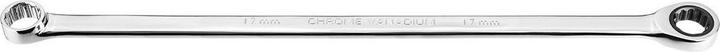 Neo Dviejų galų reketinis veržliaraktis (17 mm ilgio dvipusis reketinis raktas)