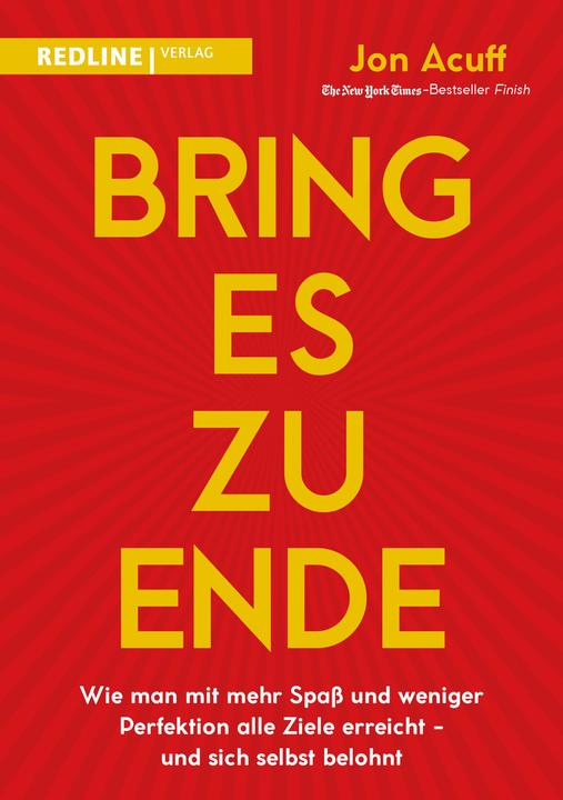 Produktbild Bring es zu Ende! (Deutsch, Jon Acuff)