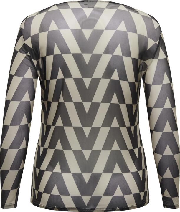 Actual product image Only Curvy mesh top with long sleeves (M)