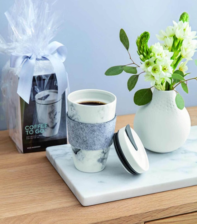 Actual product image Like. by Villeroy & Boch Marmory Coffee To Go mug (350 ml, 1 x)