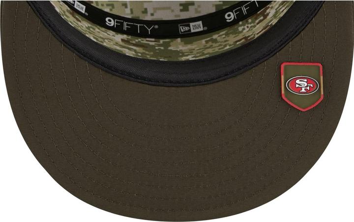 Produktbild New Era 9Fifty Split Panel Cap - Salute San Francisco 49Ers