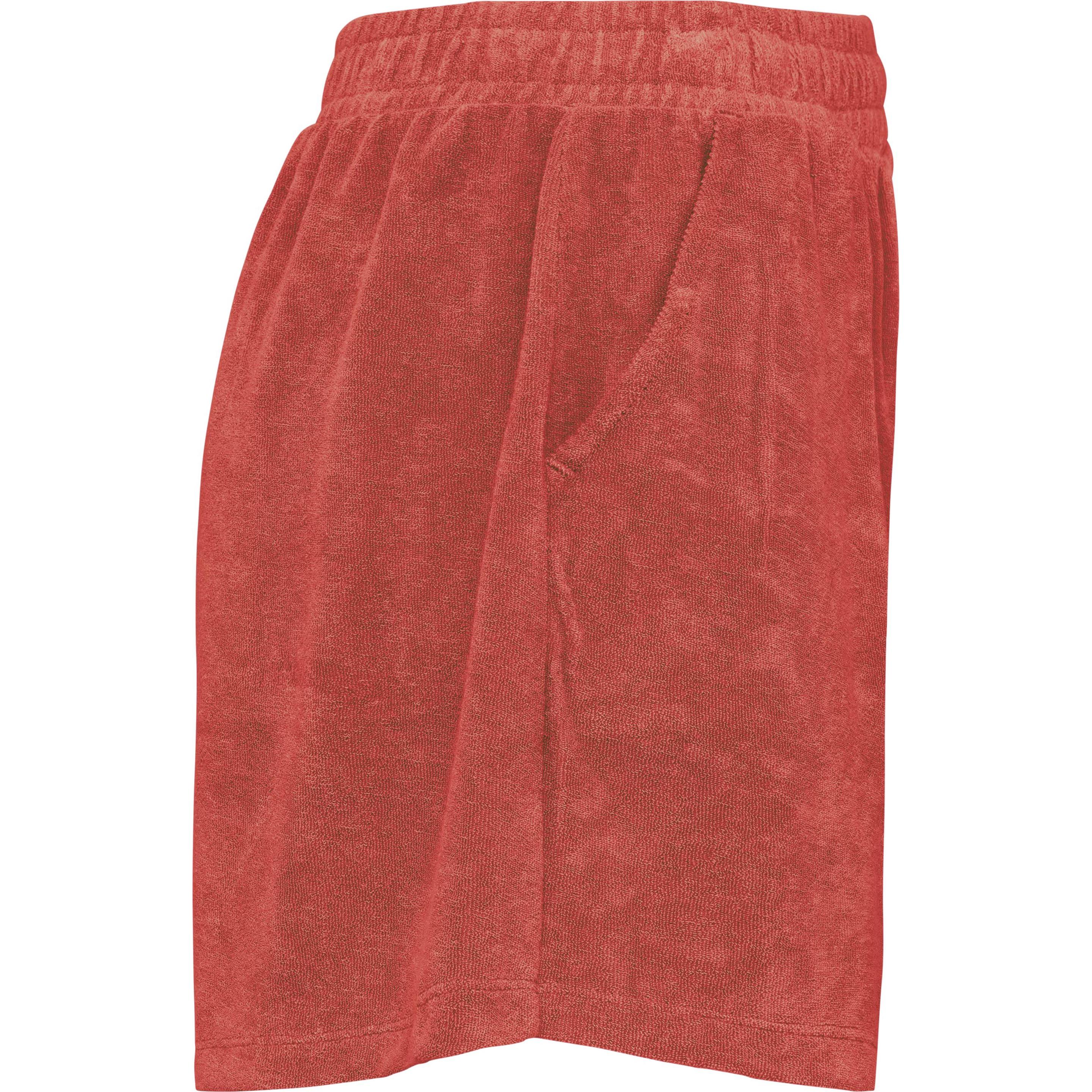 Native Spirit, Damen, Shorts, Umweltfreundliche Frottee-Shorts für Frauen, Orange, (XS)