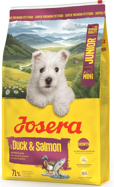 Actual product image Josera Mini Junior Duck & Salmon (Junior, 1 pcs., 10000 g)