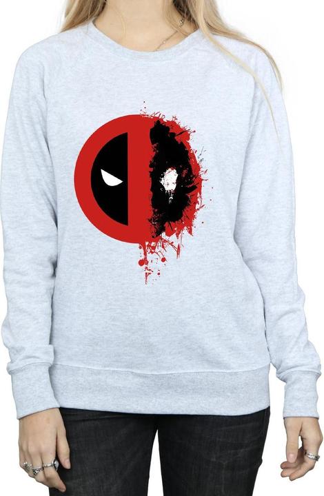 Image du produit - Sweat DEADPOOL SPLIT SPLAT LOGO - Femme (M)