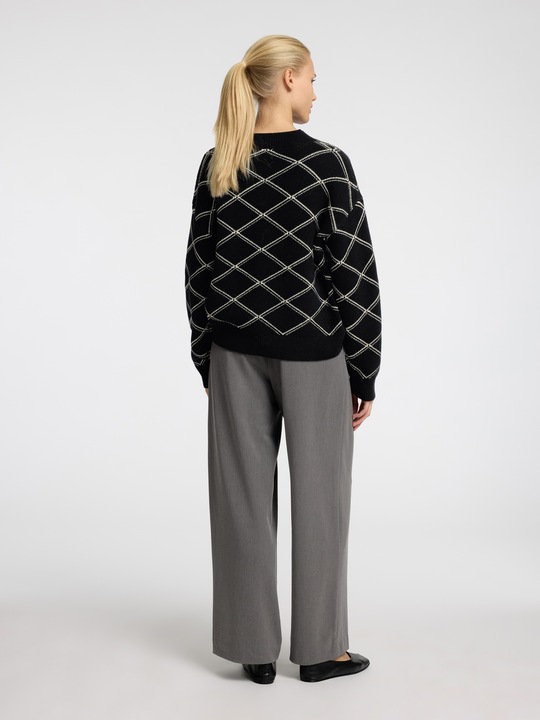 Produktbild Selected Femme Print Pullover mit hohem Kragen (XL)