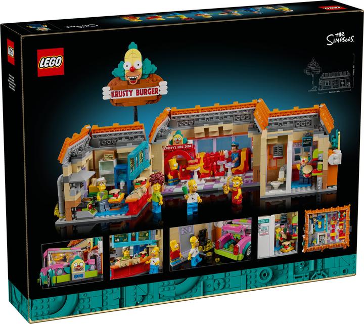 Image du produit LEGO Les Simpson : Krusty Burger (10352, LEGO Icons)