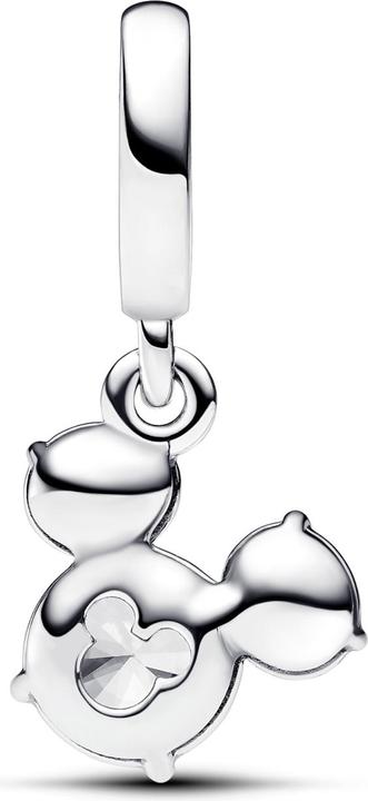 Actual product image Pandora Disney Mickey Mouse Sparkling Head Silhouette Charm (Sterling silver 925)