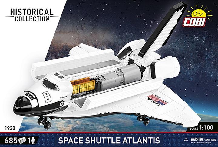 Actual product image Cobi Space Shuttle Atlantis