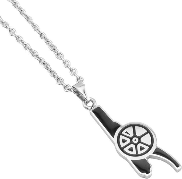 Produktbild Arsenal FC Emblem Halskette mit Anhänger Edelstahl (100% synthetisches Material)