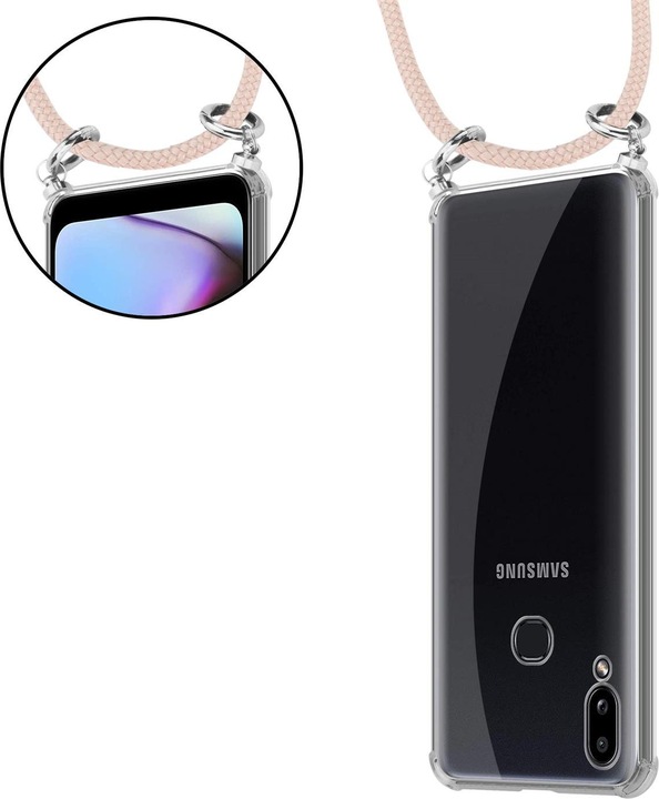 Produktbild Cadorabo TPU Handy Kette SILBER Cover