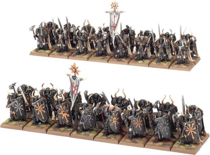 Actual product image Games Workshop Warhammer ToW - Warriors of Chaos : Battalion (Plastic)