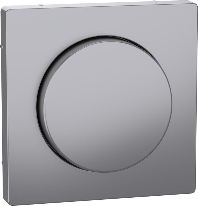 Produktbild Merten Zentralplatte mit Drehknopf, Edelstahl, MEG5250-6036