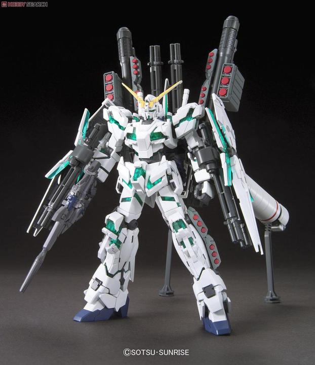 Produktbild Bandai High Grade Full Armor Unicorn Gundam Destroy Mode 1:144 Model Kit